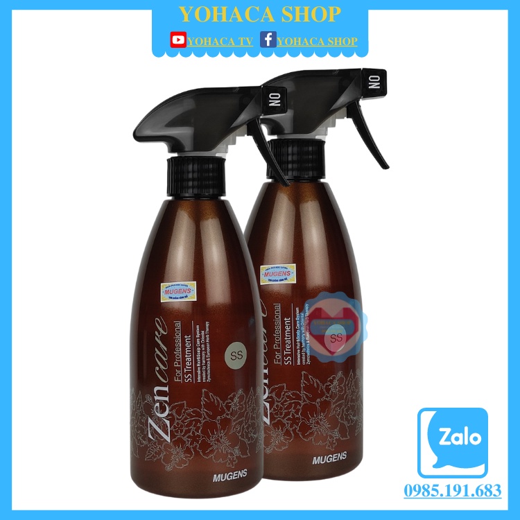 Hấp nguội tinh dầu thảo dược zencare confume 500ml