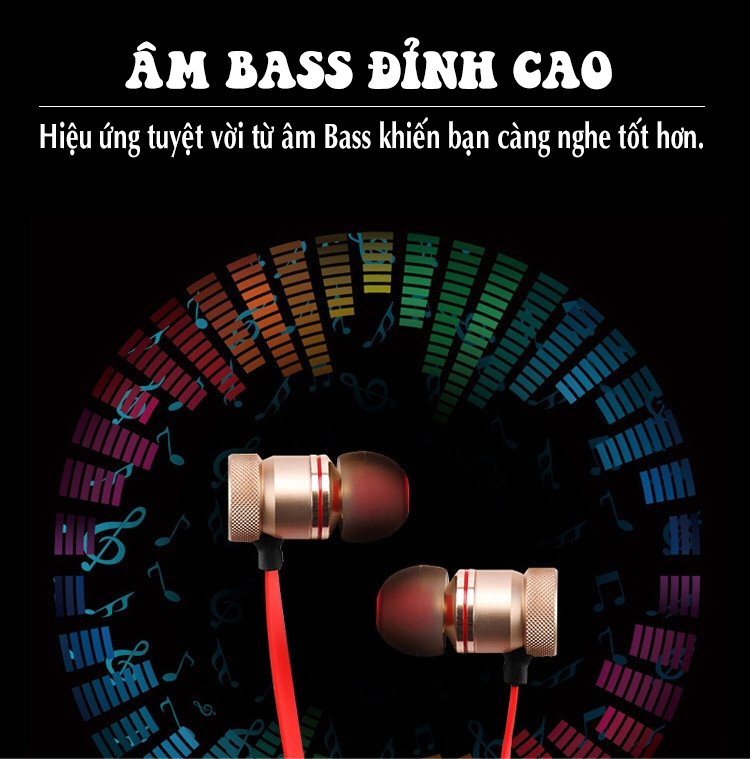 Tai nghe bluetooth Sport S8 , êm tai , chống ồn , thể thao , giá gốc Hai đầu nam châm âm thanh siêu Bass AnimeWiki