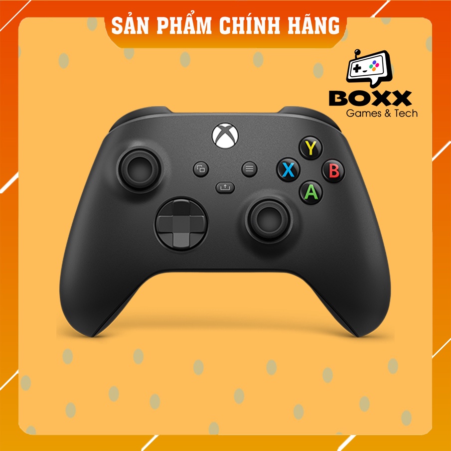 Tay cầm xbox series x, tay cầm chơi game xbox one series x Carbon Black chính hãng tặng kèm cáp