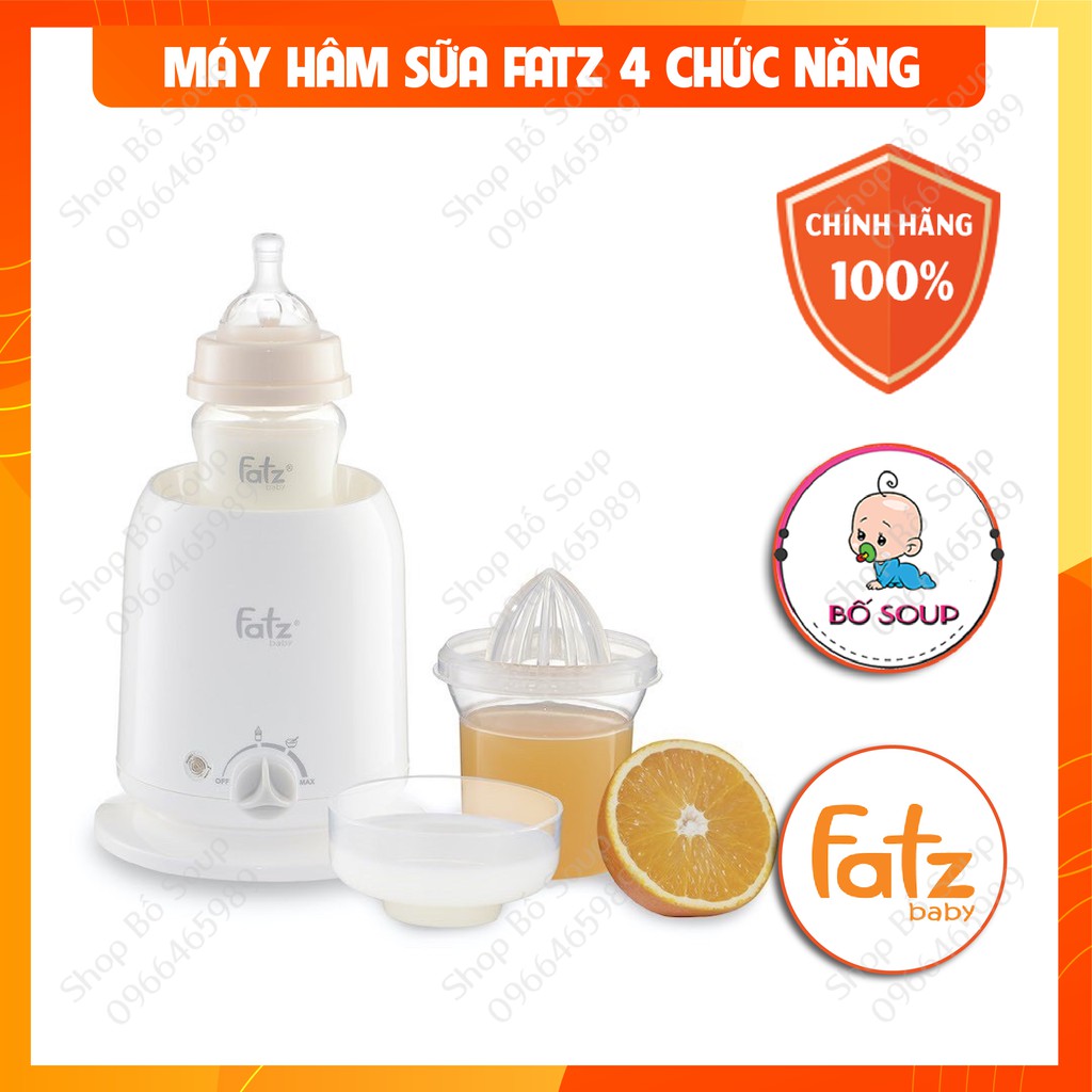 Máy Hâm Nóng Sữa Và Thức Ăn 4 Chức Năng FATZBABY FB3002SL Shop Bố Soup