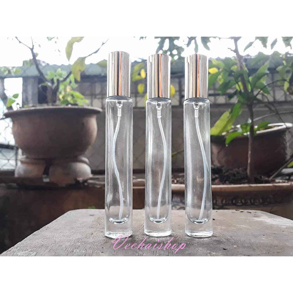 Lọ chiết nước hoa trụ dài 10ml (Vỏ chiết nước hoa/Ống chiết nước hoa/Chai chiết nước hoa) | BigBuy360 - bigbuy360.vn