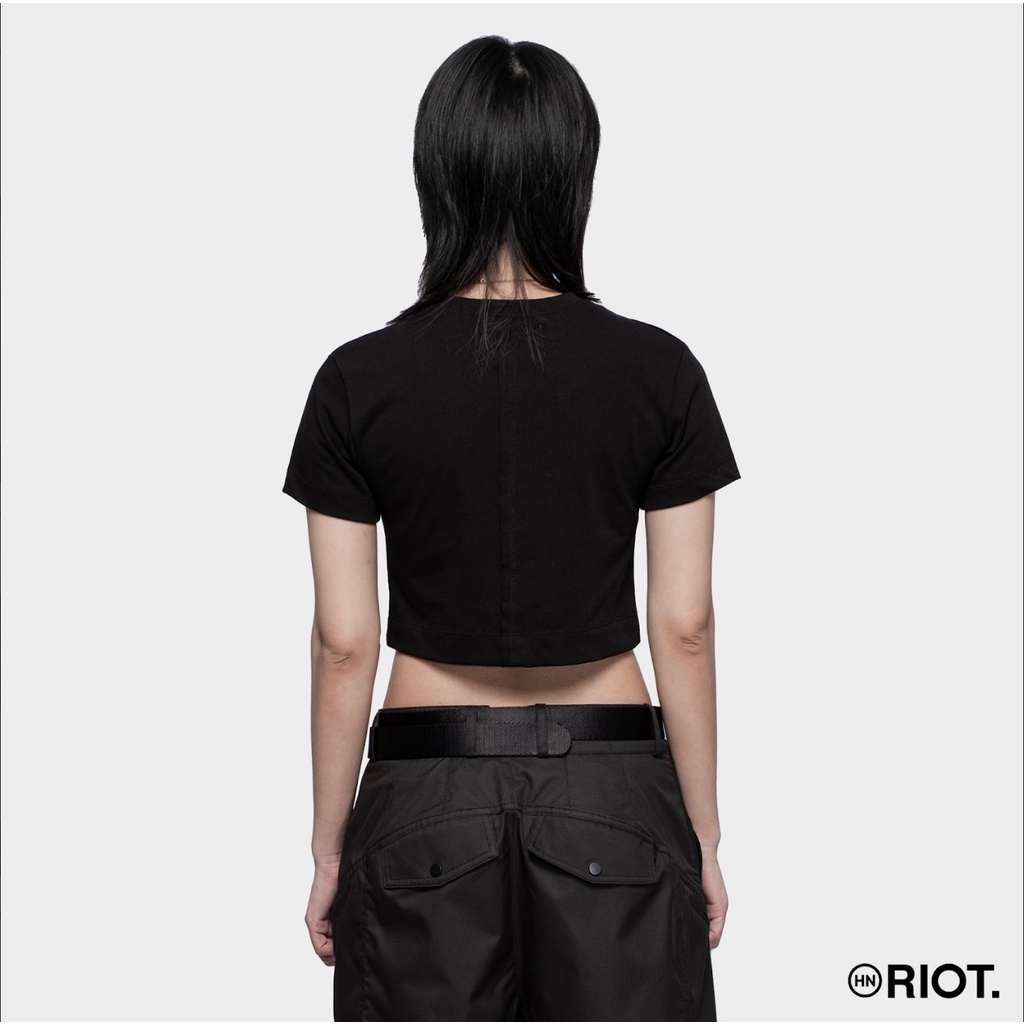 Áo Croptop Nữ HANOI RIOT T0160