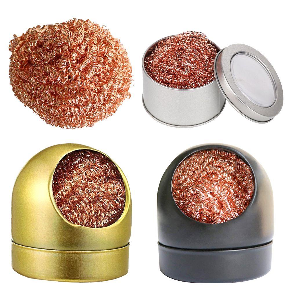 Bóng Loại Bỏ Mối Hàn Tự Nhiên Kèm Hộp Đựng Bằng Dây Thép