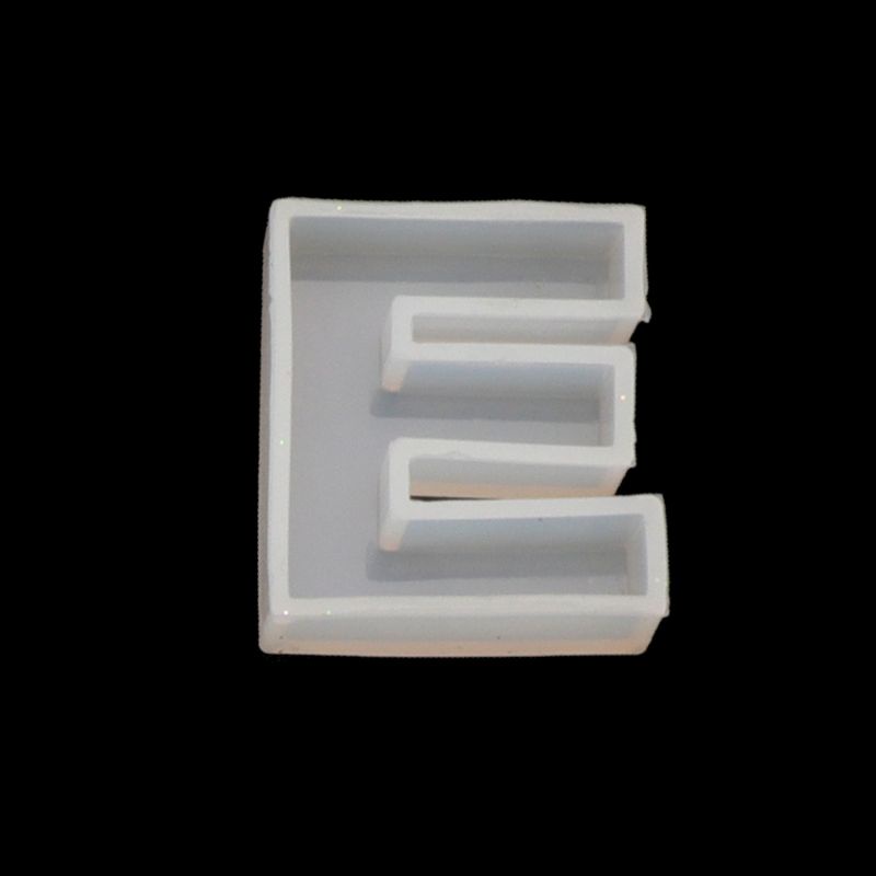 Sa Khuôn Silicon Làm Móc Khóa / Bông Tai Hình Chữ Cái / Chữ Số Độc Đáo