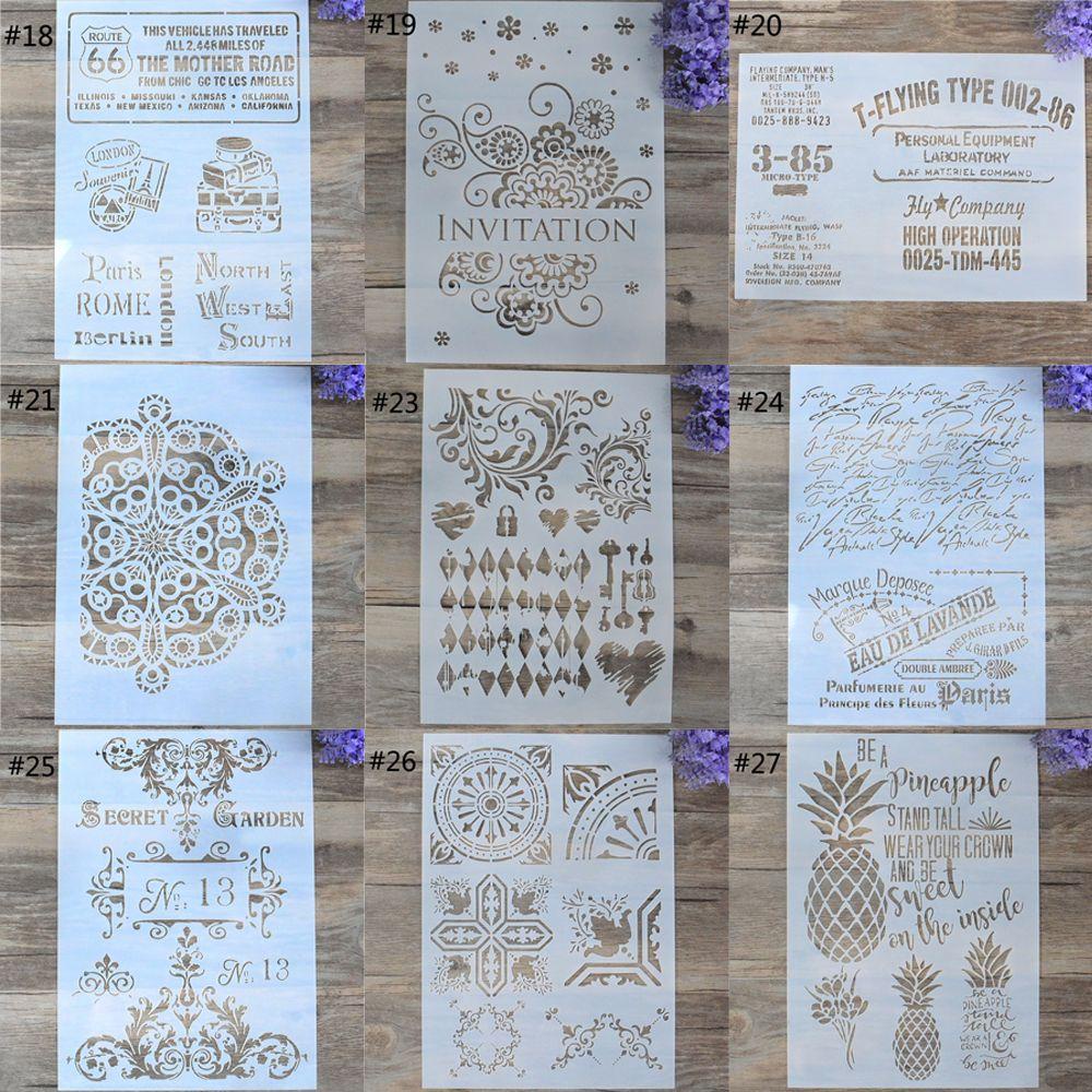 Khuôn Mẫu Cắt Thẻ Trang Trí Album