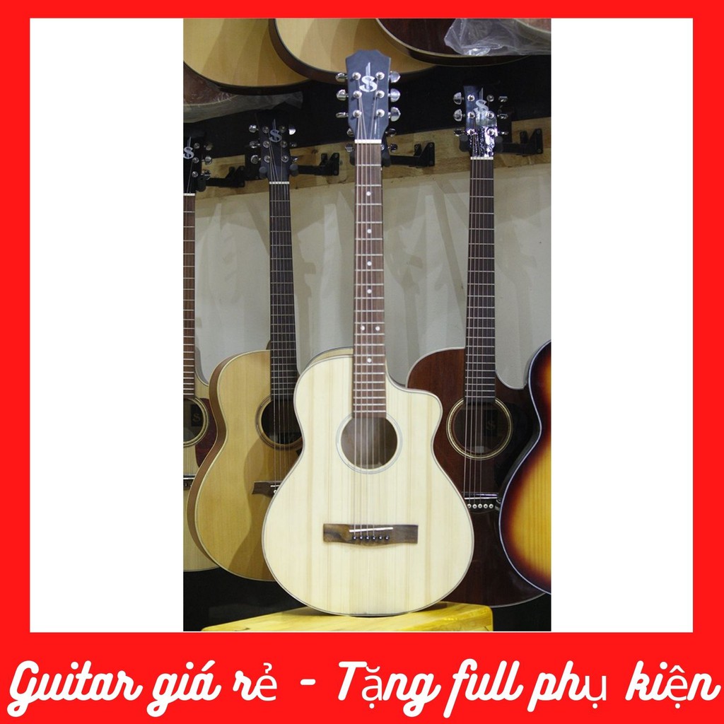 Guitar Accoustic mini ( cỡ nhỏ ) , tặng full phụ kiện