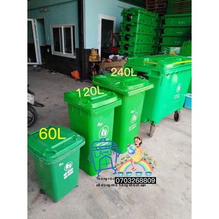 *giảm giá sốc* THÙNG RÁC CÔNG CỘNG 240L