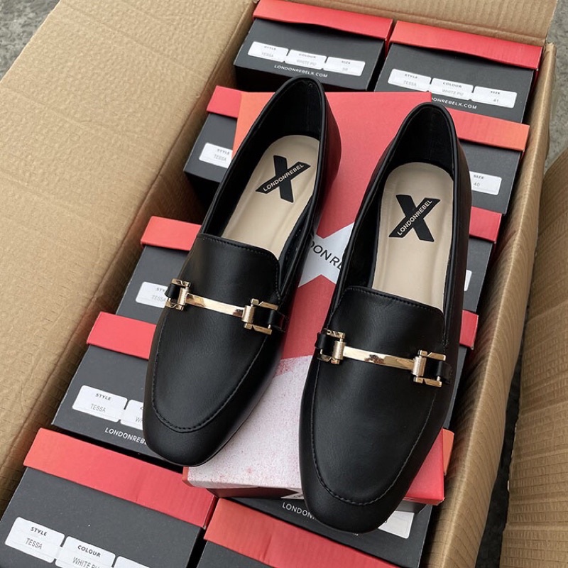 Giầy loafer da mềm xuất uk