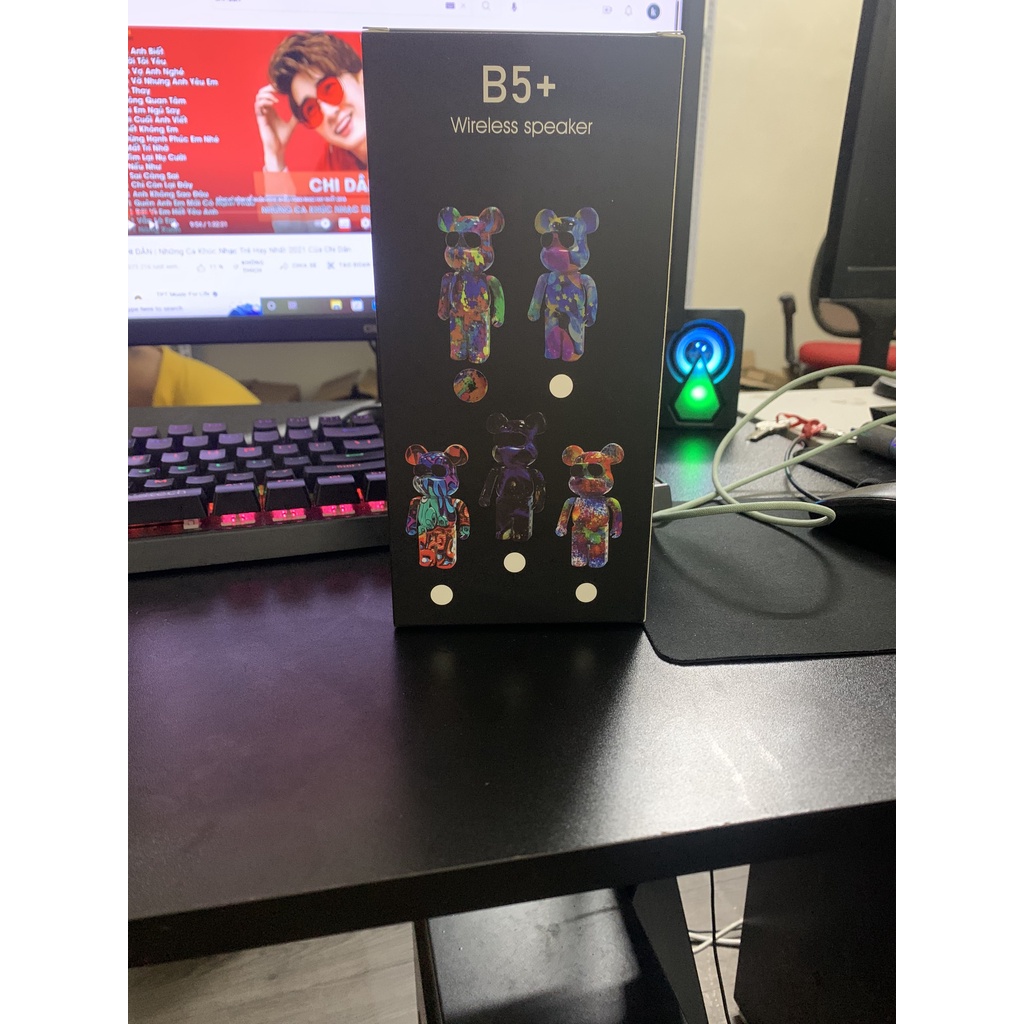 Loa gấu bluetooth b5+ siêu bền đẹp