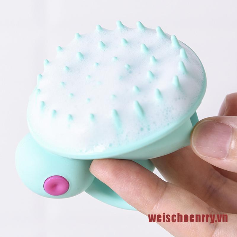 Lược Silicone Massage Da Đầu Và Toàn Thân