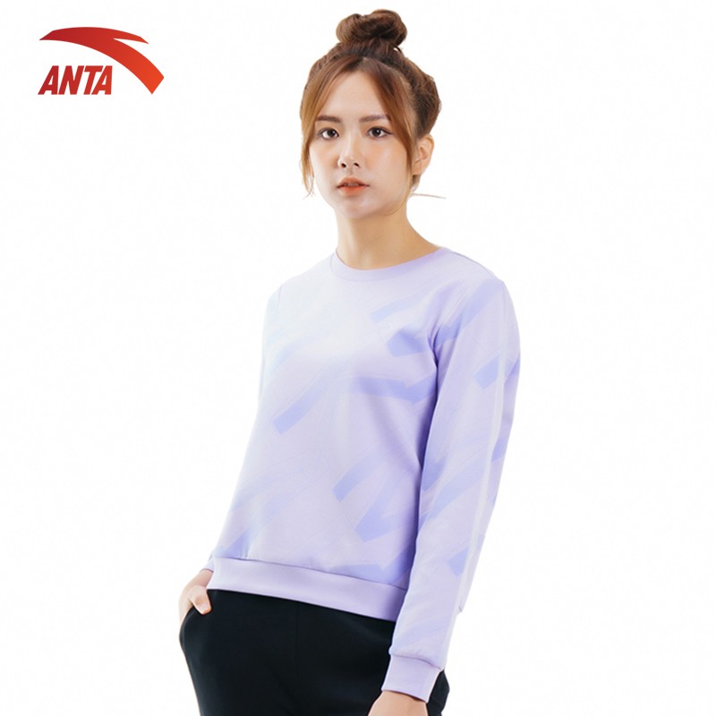 Áo nỉ thể thao nữ Anta 862038727-2