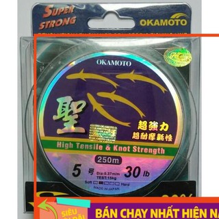 Dây Cước Câu Cá Nhật Bản OKAMOTO - 4 Con Cá Cơm