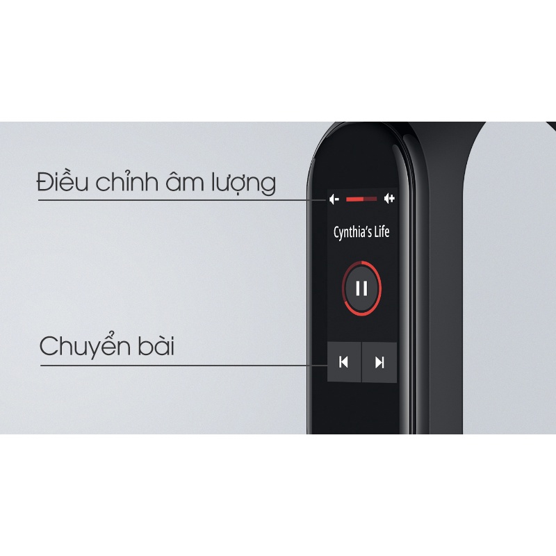 Vòng đeo tay thông minh theo dõi sức khỏe Xiaomi Mi Band 4 - Hapos BH 1 tháng