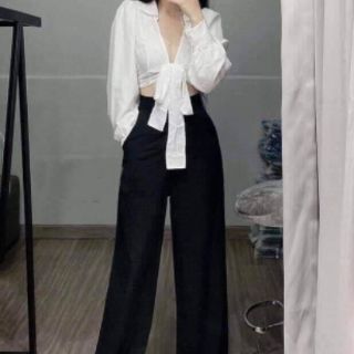 Quần đũi ống suông