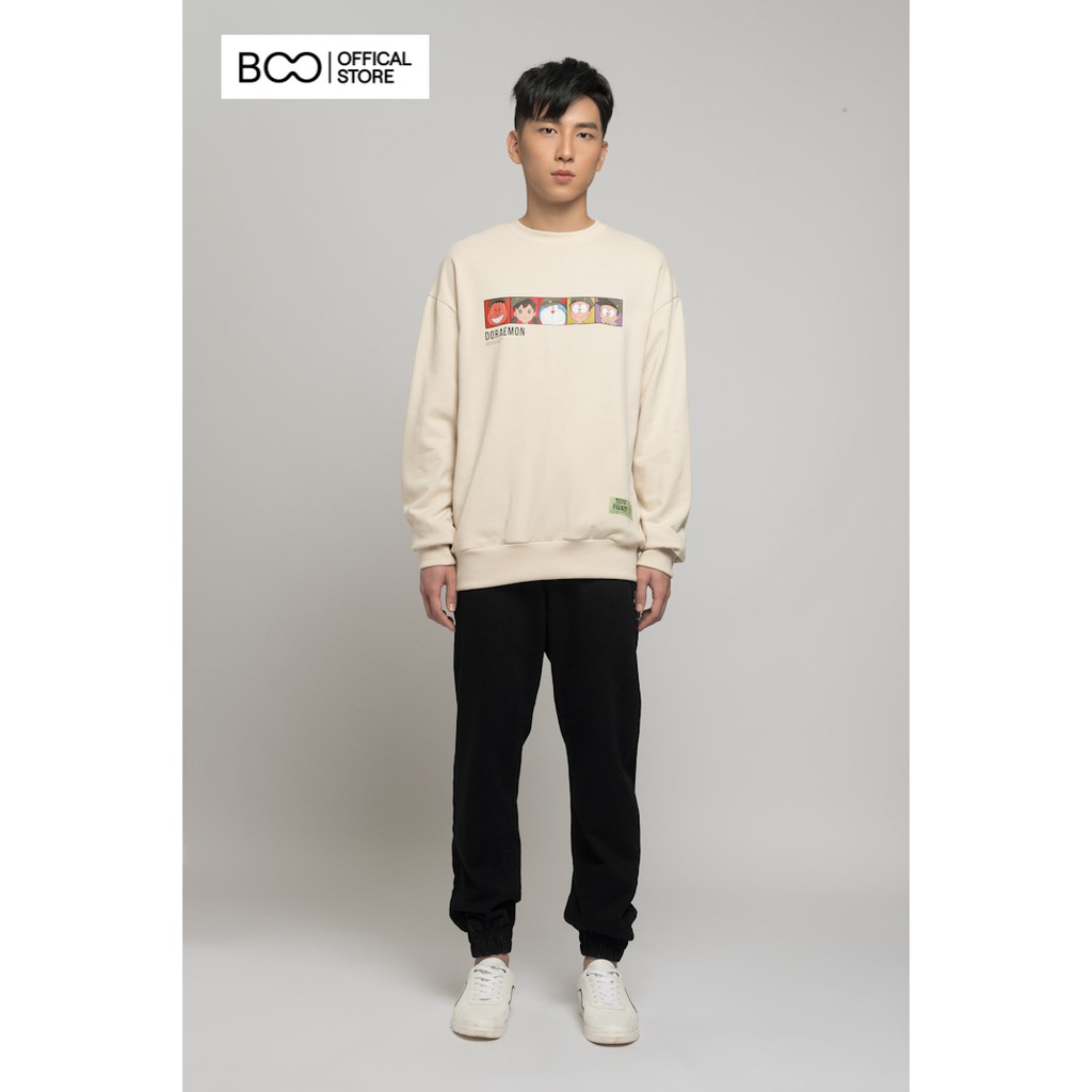 Áo Nỉ Không Mũ Nam Nữ Unisex BOO Dáng Oversize In Hình 5 Nhân Vật Doreamon Trước Ngực Lạ Mắt | BigBuy360 - bigbuy360.vn