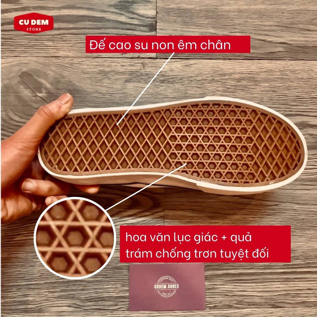 Giày van caro dây buộc nam nữ vault old skool full box tặng kèm hộp bảo vệ