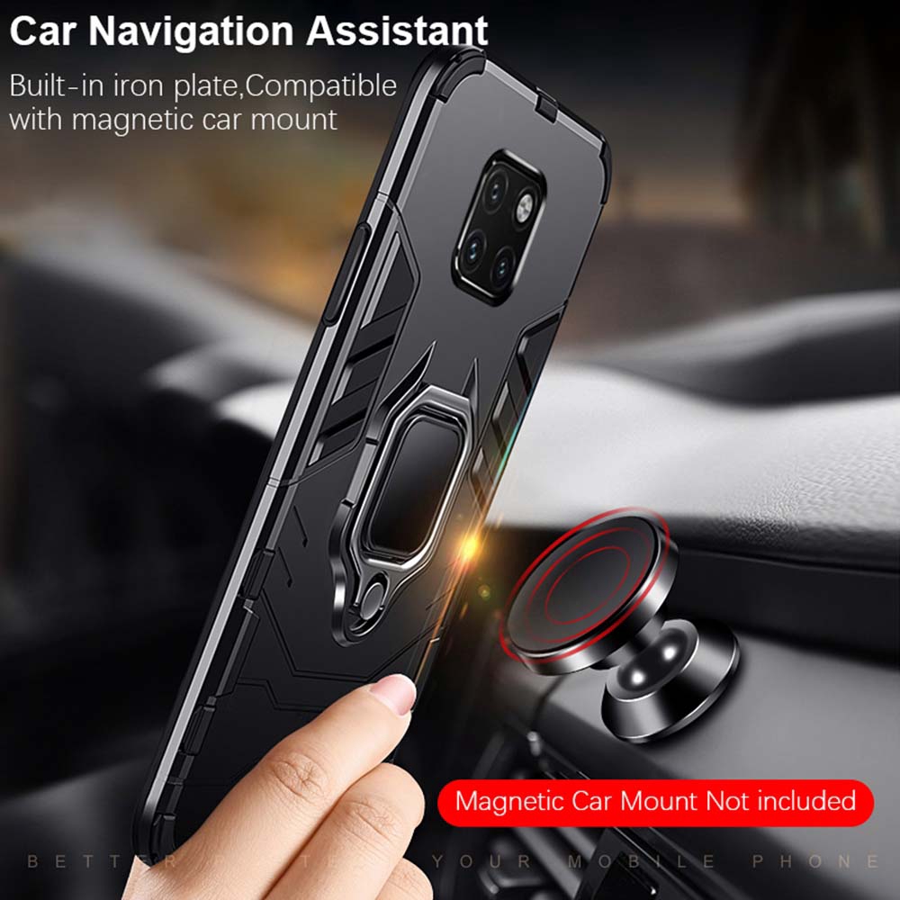Ốp điện thoại chống sốc có giá đỡ cho Huawei Mate 40 40Pro 30 30Pro 20 Pro 20 20X 30 Lite 10 9