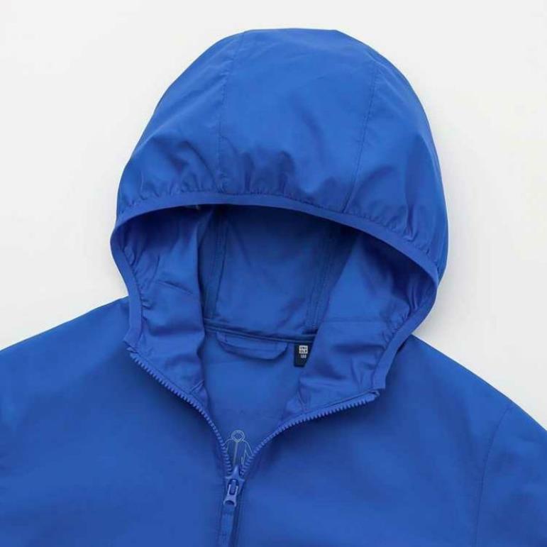 (UNIQLO chính hãng Nhật) Áo gió UNIQLO- Áo gió Trẻ em một lớp bỏ túi Kids Pocketable Parka -sz110-150 New