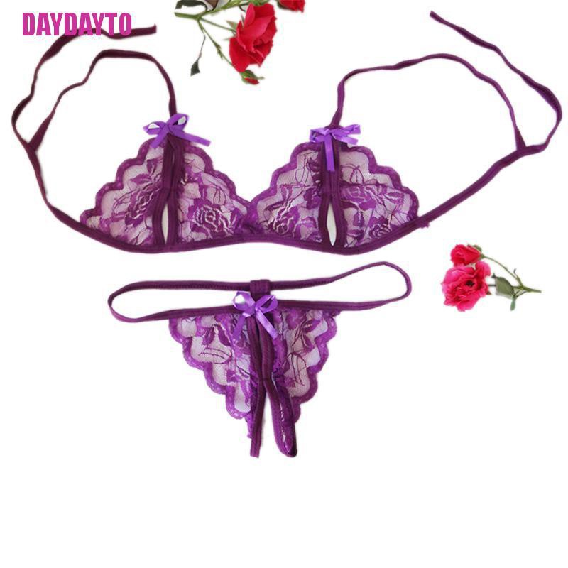 Bộ đồ lót ren không gọng quyến rũ dành cho nữ