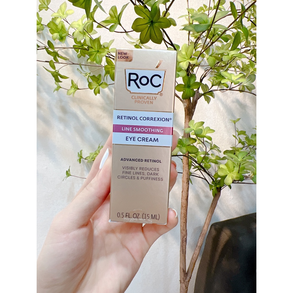 Kem Dưỡng Giảm Nhăn, Thâm Mắt RoC Retinol Correxion Eye Cream 15ml