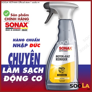 Tẩy rửa khoang động cơ ô tô sonax đức 500ml engine cold cleaner 543200