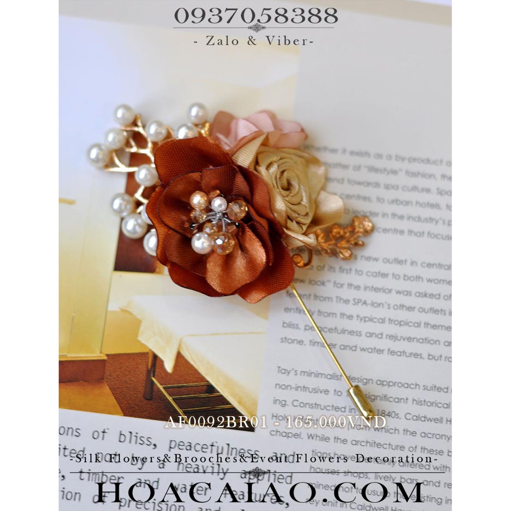 Hoa cài áo AF0092BR01