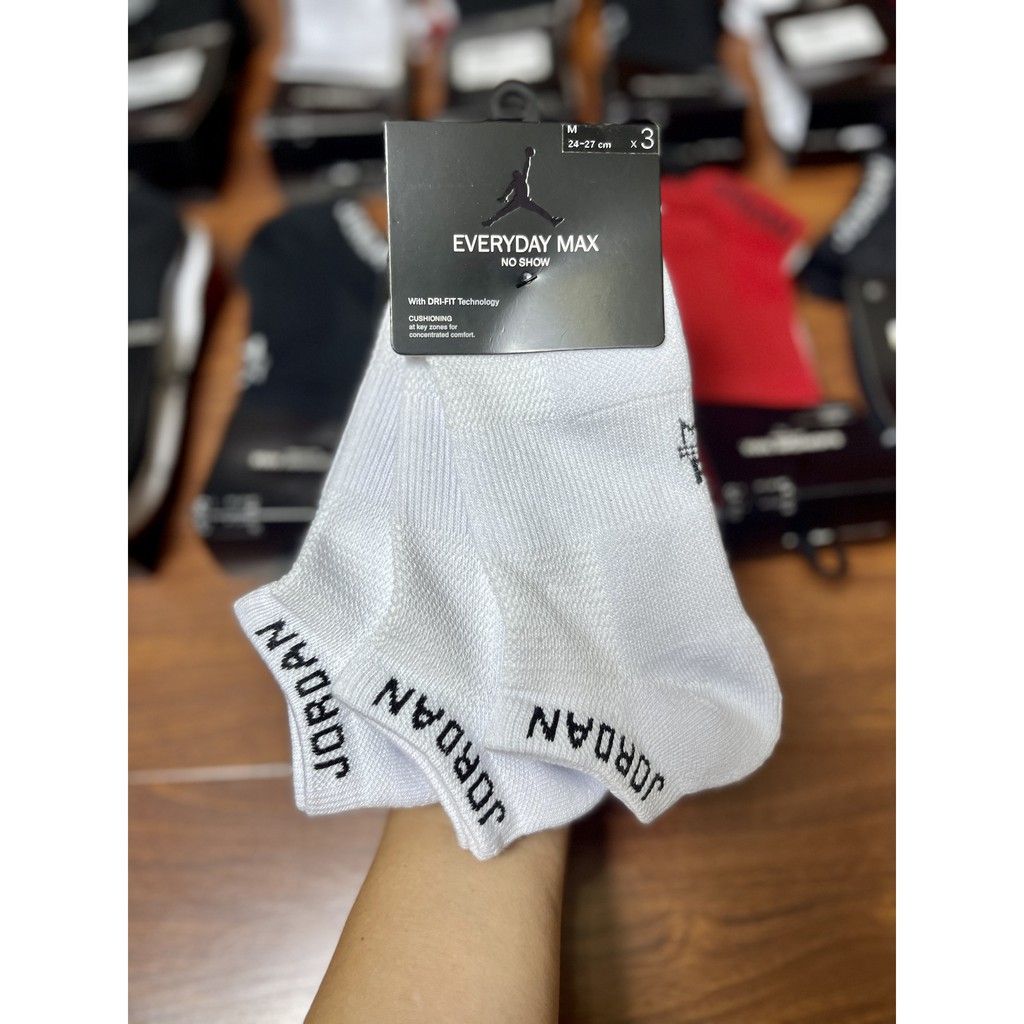 Tất vớ Jordan No Show Sock  (1pack 3 đôi)