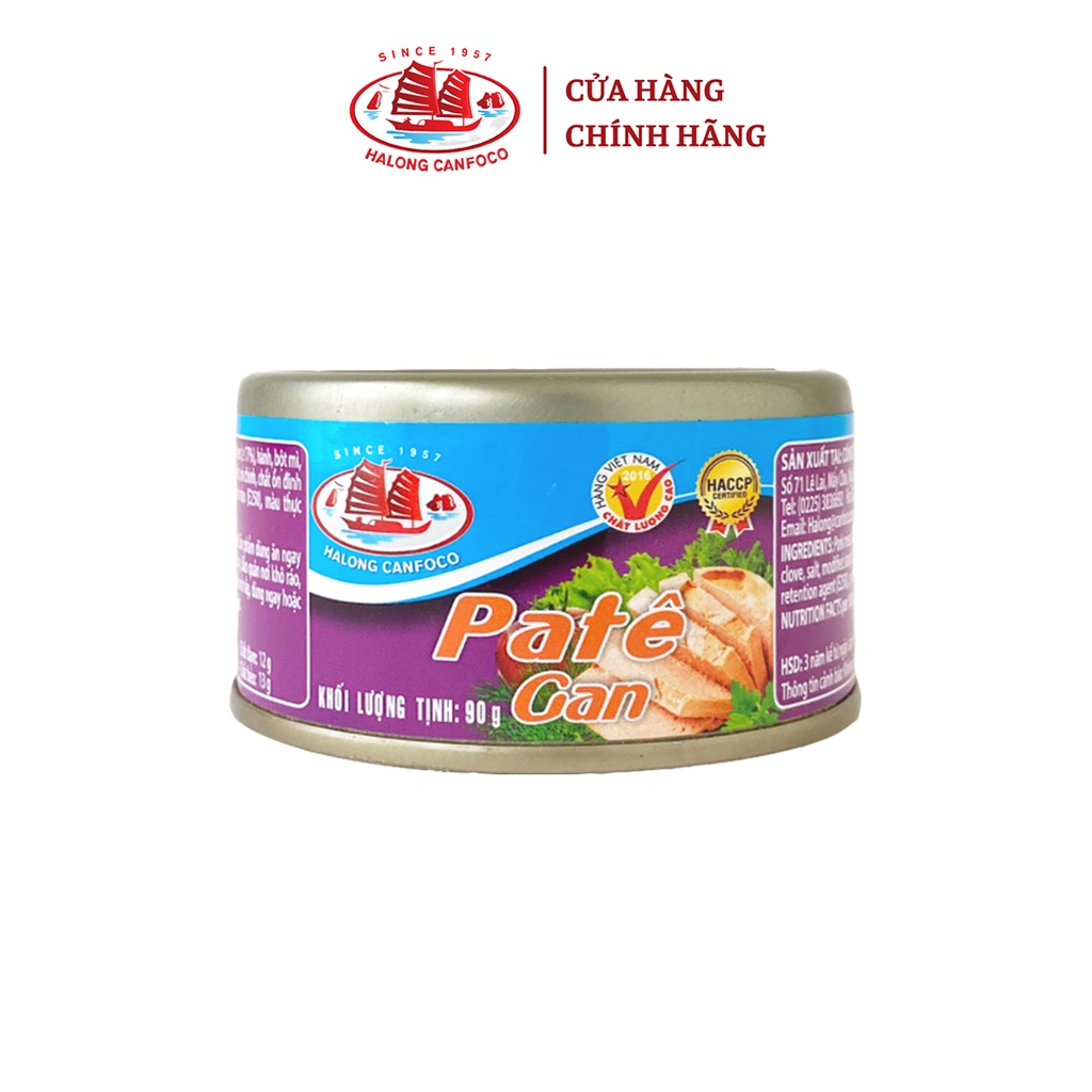 Pate Gan 90g - Đồ Hộp Hạ Long