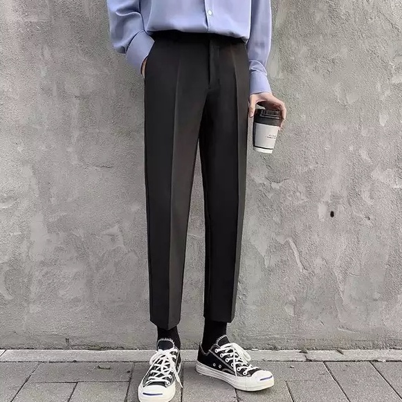 Quần baggy âu nam ống rộng Gavin chất vải tuyết mưa co giãn 4 chiều không nhăn không xù kiểu dáng Hàn Quốc (BGA)