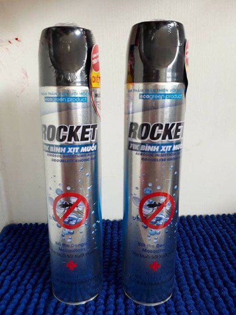 Bình xịt muỗi Rocket 600 ml