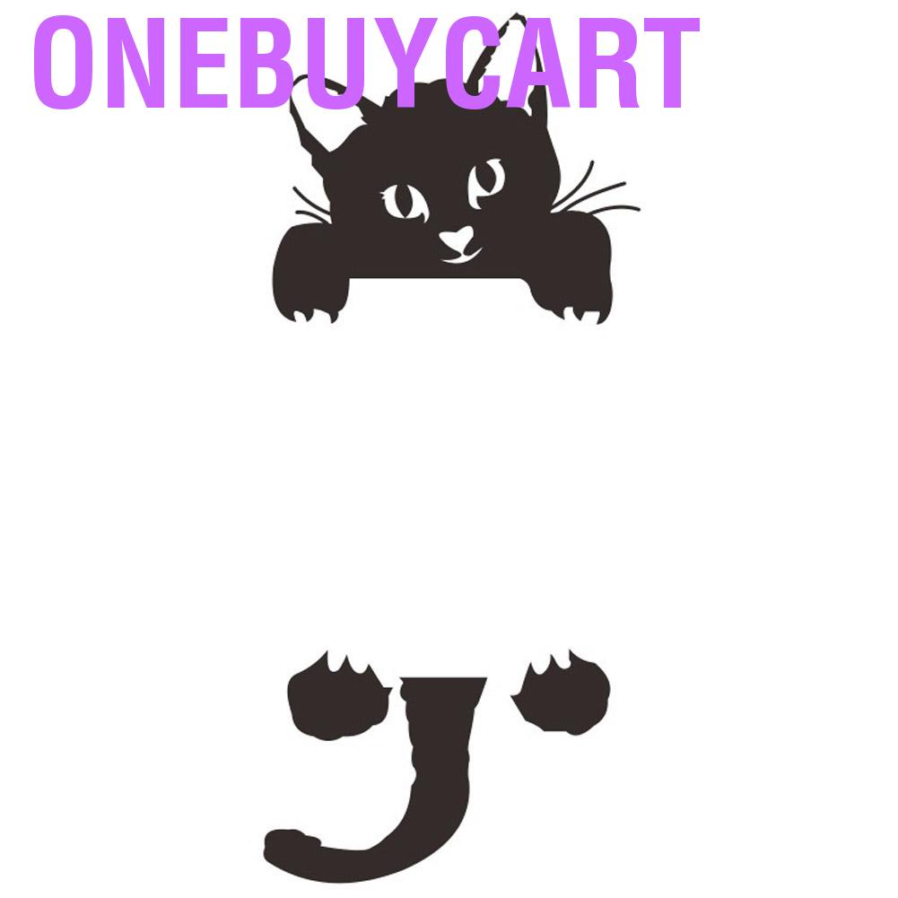 Cat Wall Switch Stickers Room Art Decor Decals for Kids