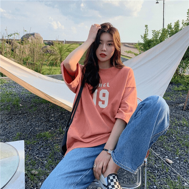 (HCM) ÁO THUN NAM NỮ FORM RỘNG CỔ TRÒN - THỜI TRANG PHONG CÁCH HÀN QUỐC SIÊU HOT KME FASHION