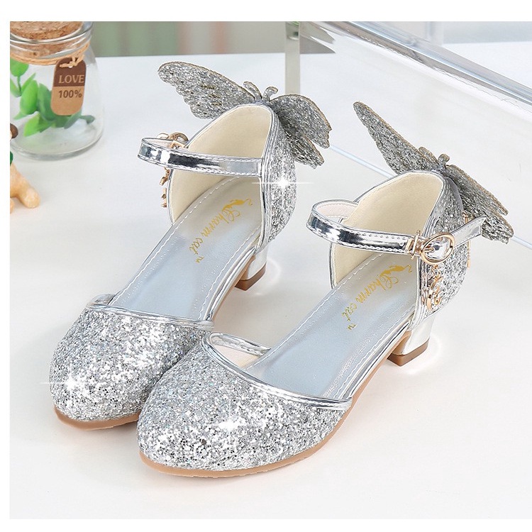 Giày cao gót độc đáo thời trang xuân hè cho bé gái