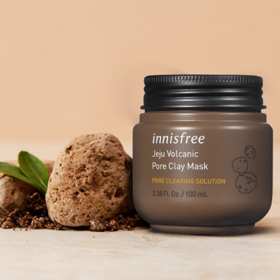Mặt nạ đất sét chăm sóc lỗ chân lông innisfree Jeju Volcanic Pore Clay Mask 100ml | Thế Giới Skin Care