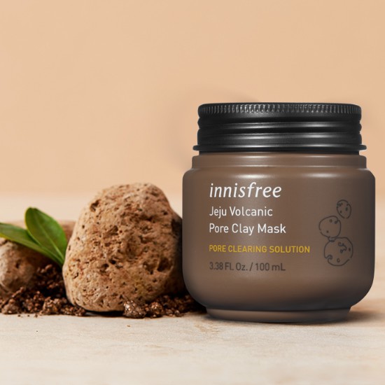 [Mã COSINNI8 giảm 10% đơn 400K] Mặt nạ đất sét chăm sóc lỗ chân lông innisfree Jeju Volcanic Pore Clay Mask 100ml | WebRaoVat - webraovat.net.vn