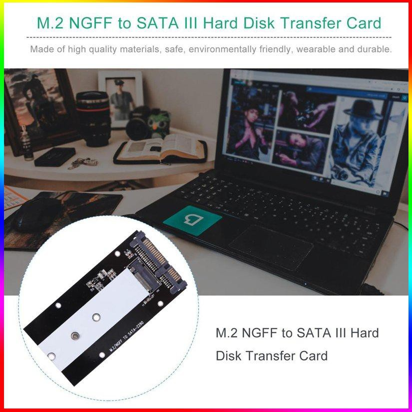 Thẻ Chuyển Đổi M.2 Ngff Sang Sata Iii Ssd 2230 / 2242 / 2260 / 2280 | BigBuy360 - bigbuy360.vn
