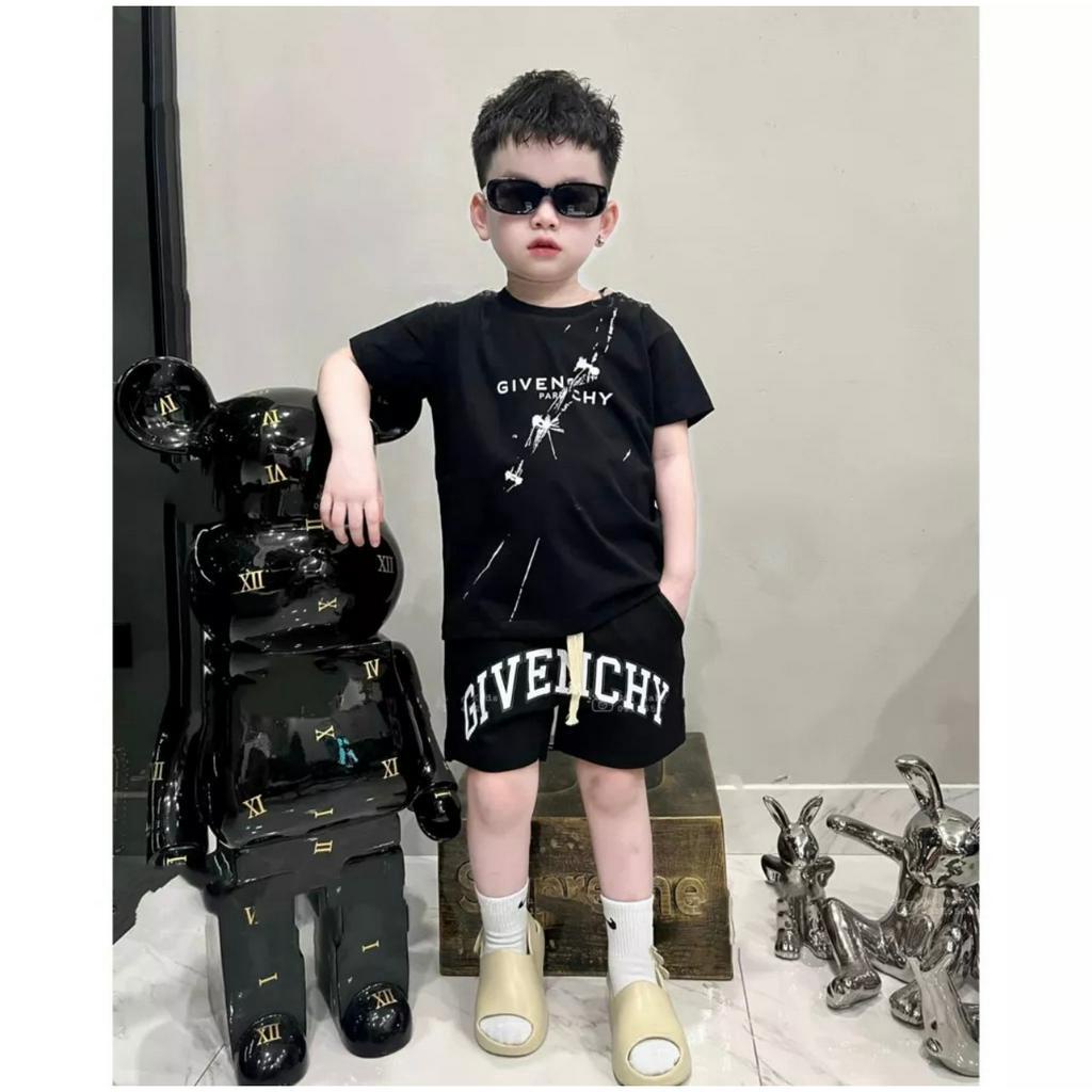 [M347] Áo thun gia đình givenchy vẩy sơn cho bé, áo phông trẻ em, unisex, TP KIDS