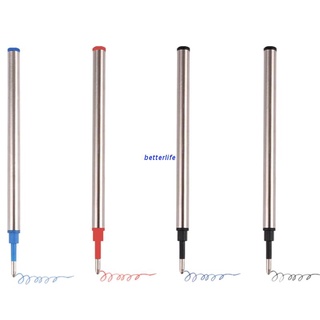 Set 5 ruột bút bi kích thước ngòi 0.5mm mực màu xanh dương/đen cho trường học/văn phòng
