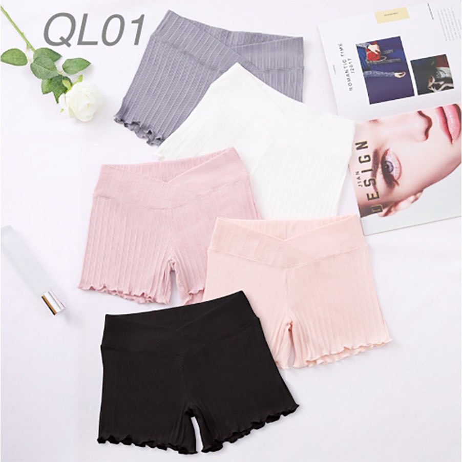 Quần đùi mặc váy cho bầu TĂM TRE an toàn cho mẹ bầu size M-XXL