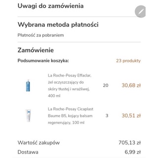 SỮA RỬA MẶT LAROCHE POSAY EFFECLAR 400ml
