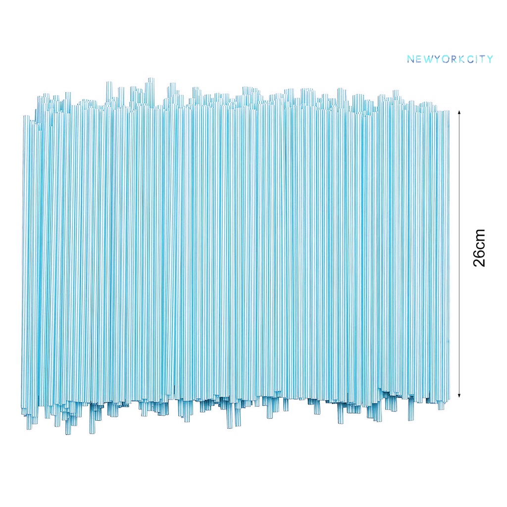 Set 100 Ống Hút Nhựa Đa Năng Dùng Một Lần DIY