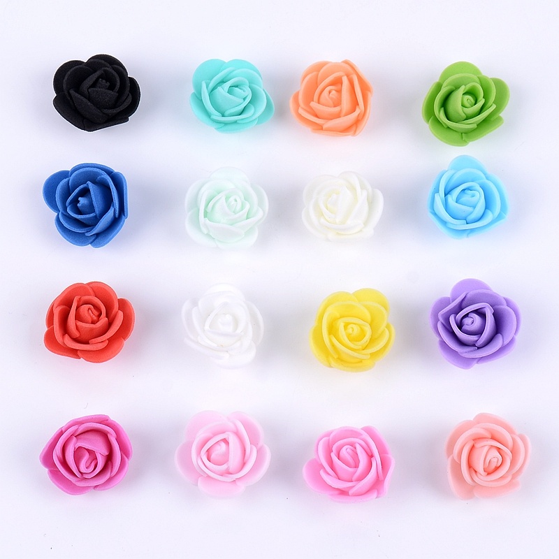 Set 50 Hoa Hồng Xốp Trang Trí Tiệc Cưới / Sổ Tay Diy