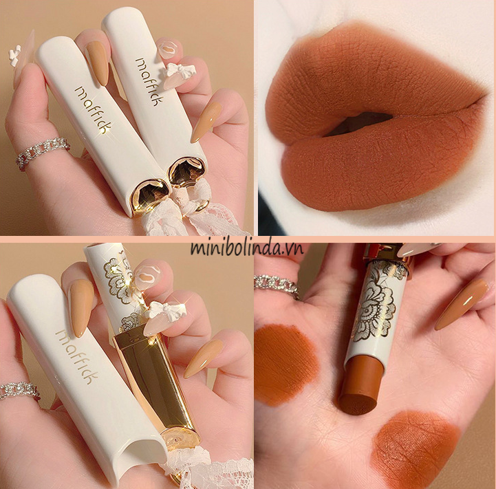 Son kem lì MAFFICK Velvet Tint mềm môi Siêu Xinh Chất Mềm Và Mịn Môi