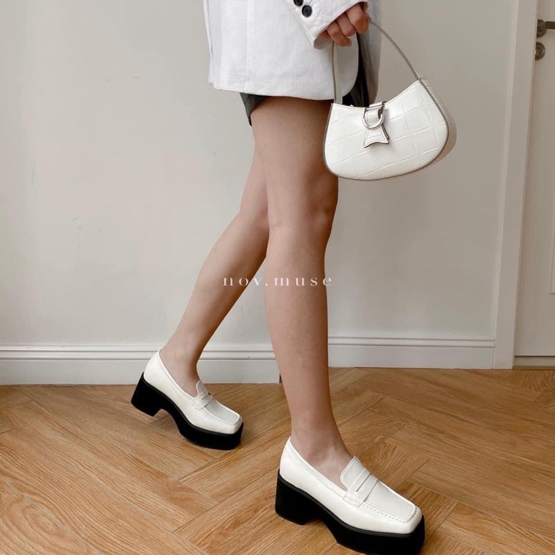 61161 - GIÀY ARI LOAFER PLATFORM