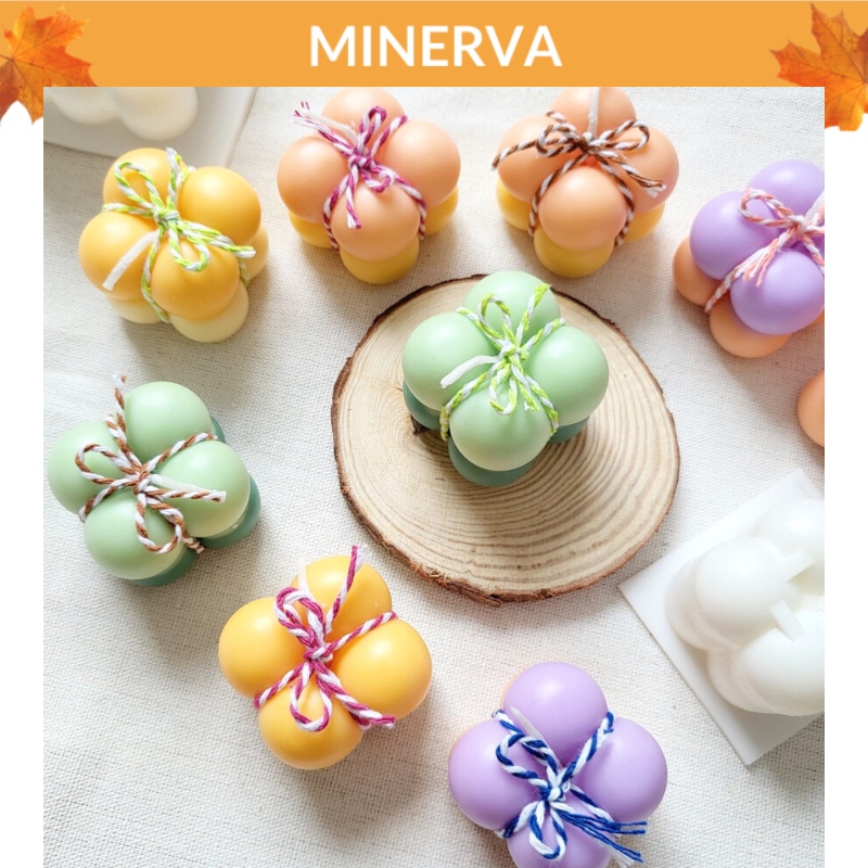 Nến thơm RUBIK mini không khói , phụ kiện trang trí , quà tặng handmade