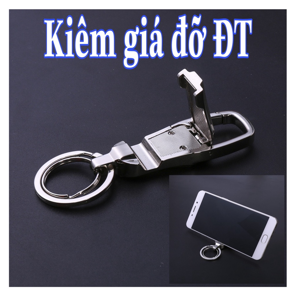 Móc Khoá Ô Tô Xe Máy Cao Cấp JOBON ZB - 8780 - Móc Chìa Khóa Đeo Đỉa Cạp Quần