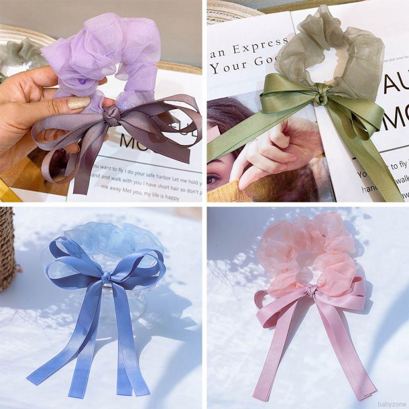 Dây Buộc Tóc Nơ Xinh Xắn Cho Bé Gái