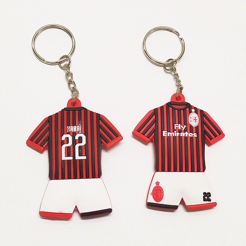 Móc Khóa Hình Cầu Thủ Messi Kanter De Bruyne Hazard Ronaldo Neymar Neymar Kaka Ozil by2