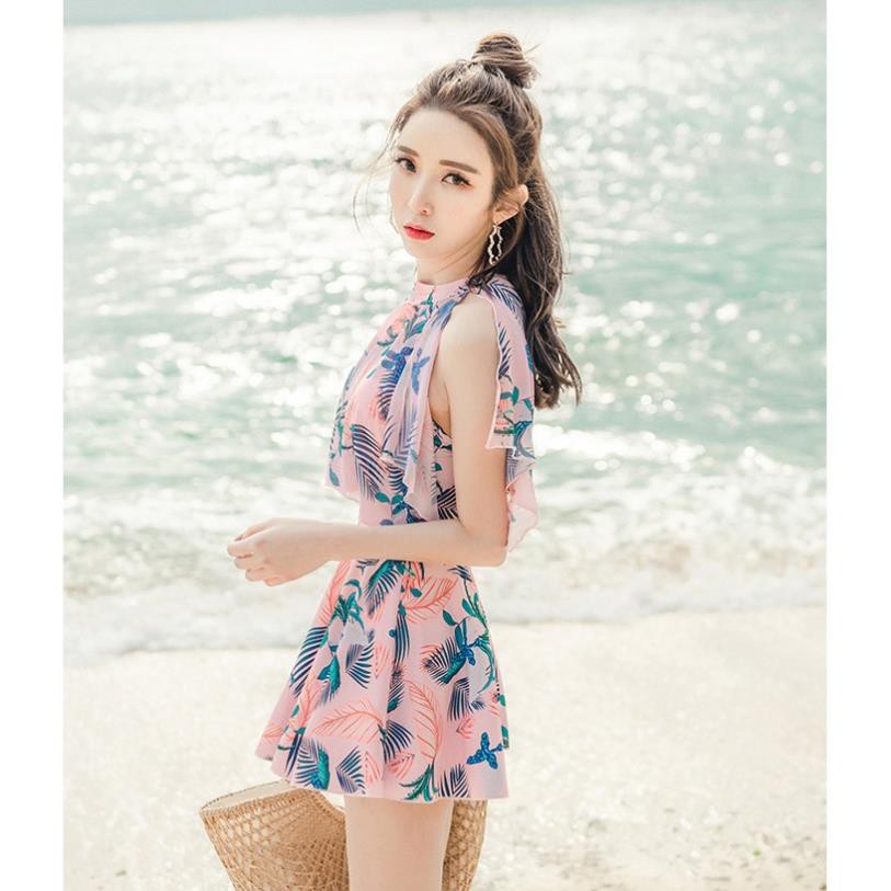 Đồ Bơi Nữ Kín Đáo Liền Thân Dạng Váy Có Bigsize Cho người Béo Mập | BigBuy360 - bigbuy360.vn