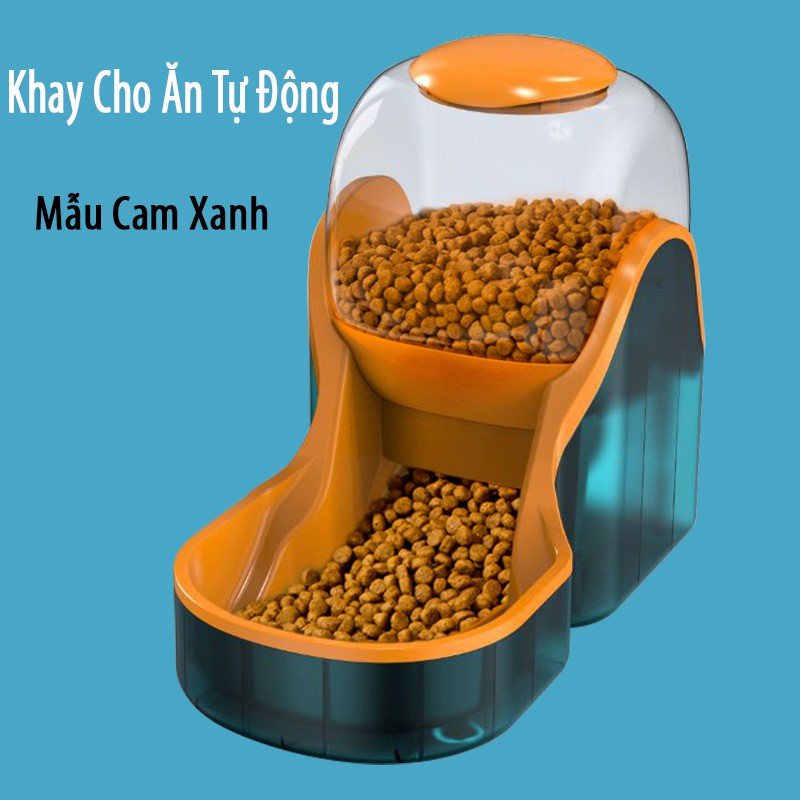 Khay đựng tự động đồ ăn đồ uống cho chó mèo tiện lợi nhựa abs an toàn - YEUPET